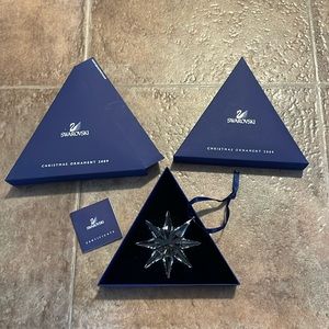 2009 Swarovski Christmas ornament